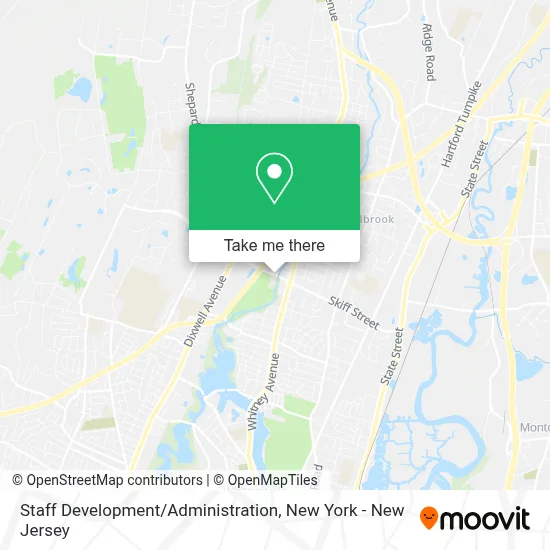 Staff Development / Administration map