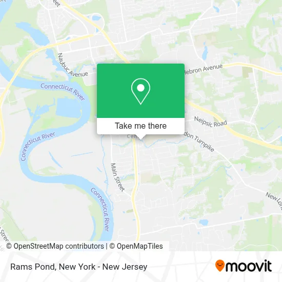 Rams Pond map