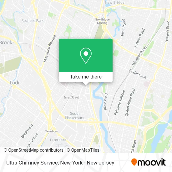 Ultra Chimney Service map