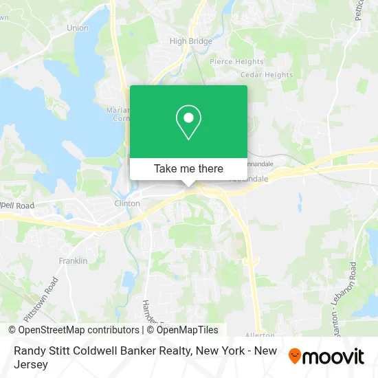 Randy Stitt Coldwell Banker Realty map