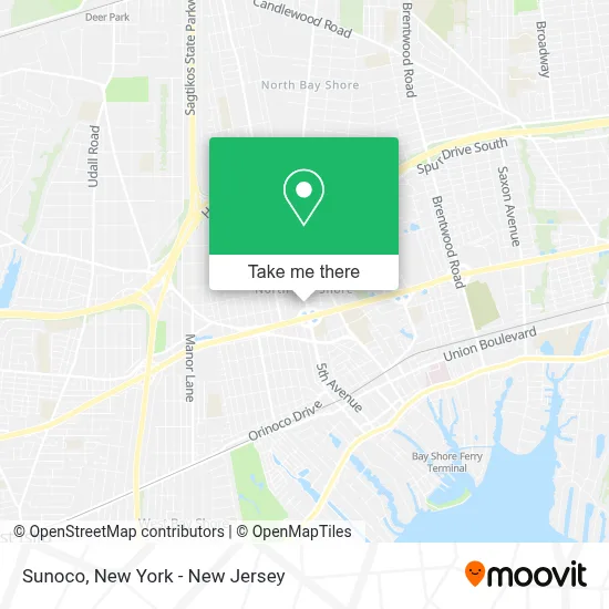 Sunoco map
