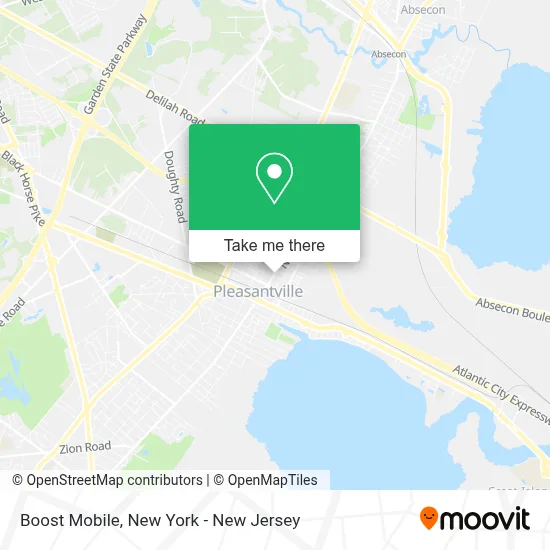 Boost Mobile map