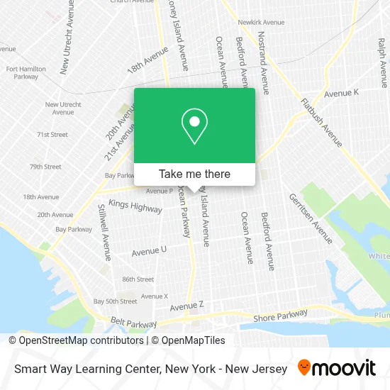 Smart Way Learning Center map
