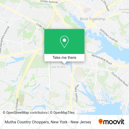 Mutha Country Choppers map