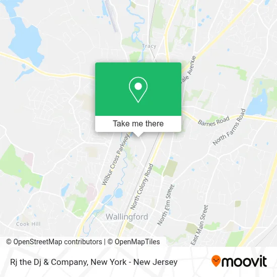 Rj the Dj & Company map