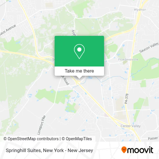 Springhill Suites map
