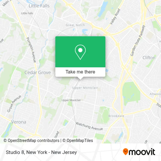 Studio 8 map