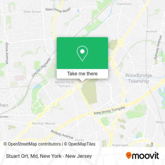Stuart Ort, Md map