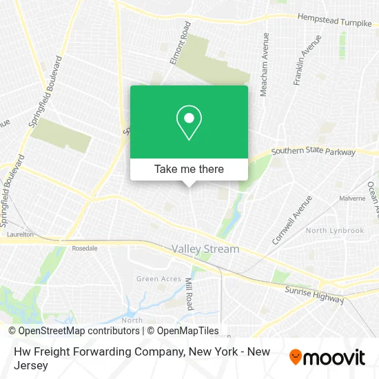 Hw Freight Forwarding Company map