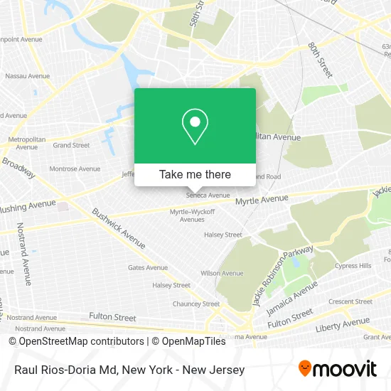 Raul Rios-Doria Md map