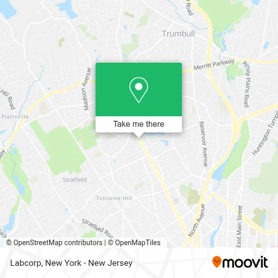 Labcorp map