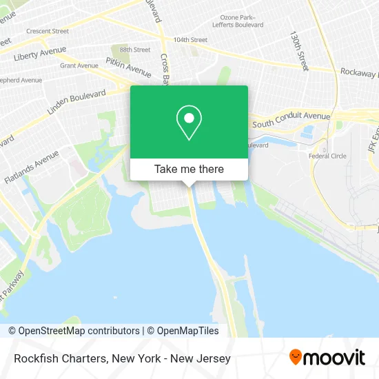 Rockfish Charters map