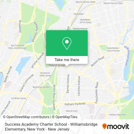 Success Academy Charter School - Williamsbridge Elementary map