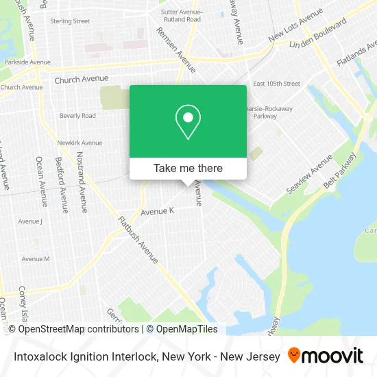 Intoxalock Ignition Interlock map