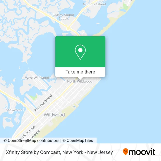 Xfinity Store by Comcast map