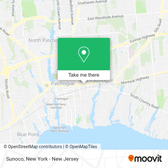 Sunoco map
