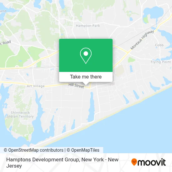 Hamptons Development Group map