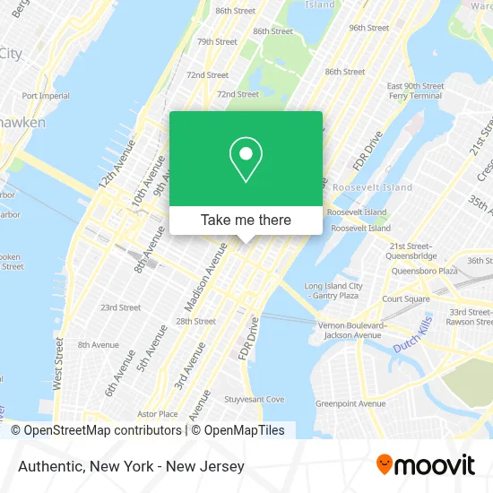 Authentic map