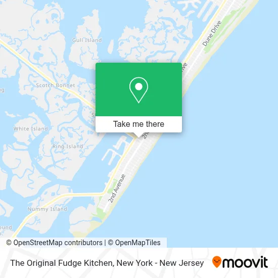 The Original Fudge Kitchen map