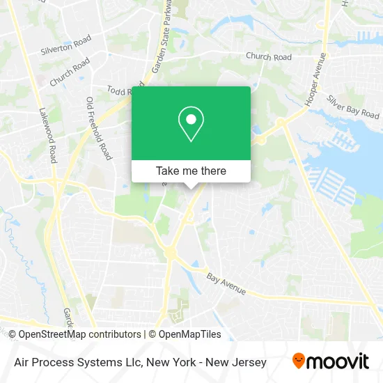Air Process Systems Llc map