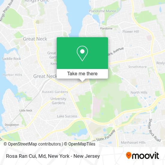 Rosa Ran Cui, Md map