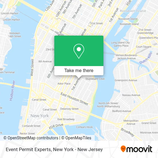 Event Permit Experts map