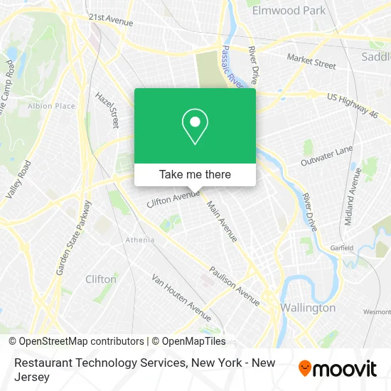 Restaurant Technology Services map