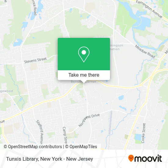 Tunxis Library map