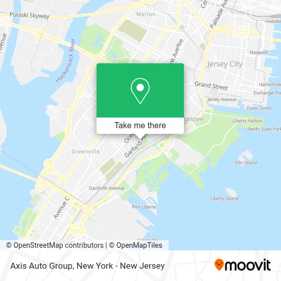 Axis Auto Group map