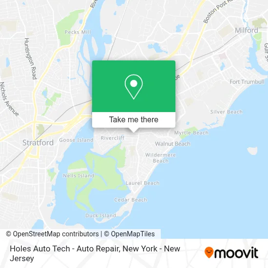 Holes Auto Tech - Auto Repair map