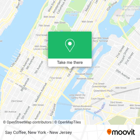 Say Coffee map