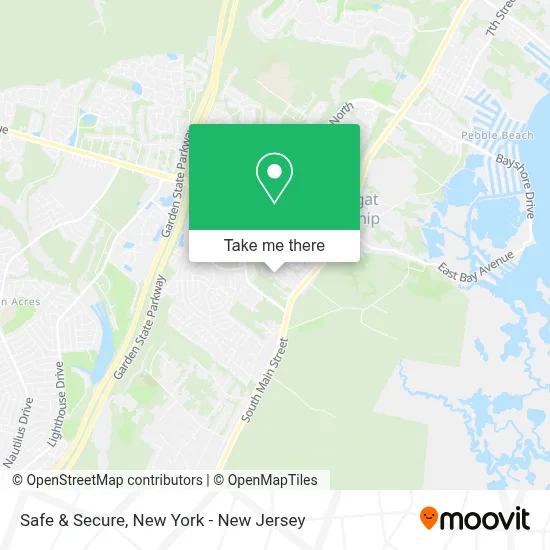 Safe & Secure map