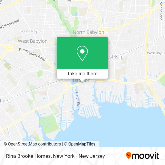 Rina Brooke Homes map