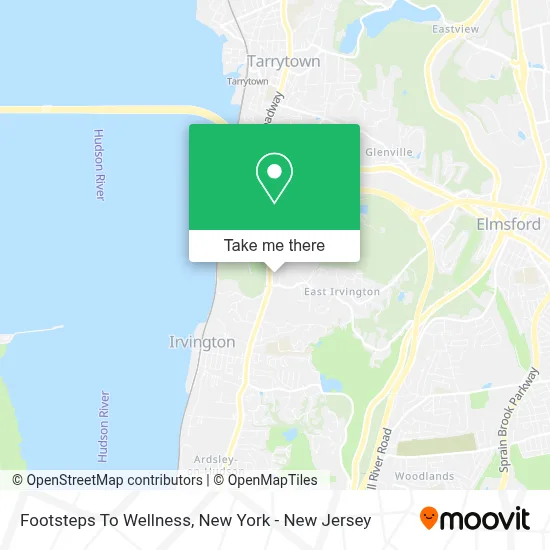 Footsteps To Wellness map