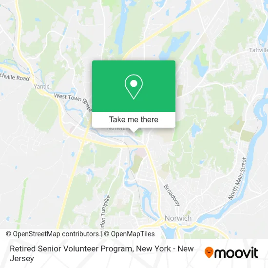 Retired Senior Volunteer Program map