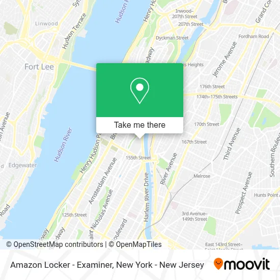 Amazon Locker - Examiner map
