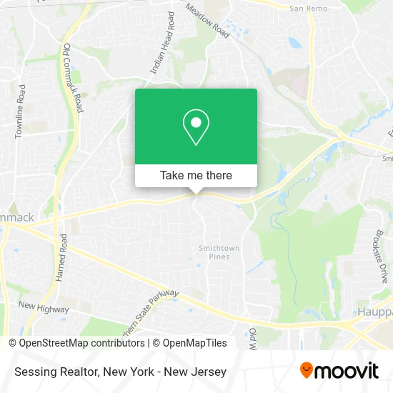 Sessing Realtor map