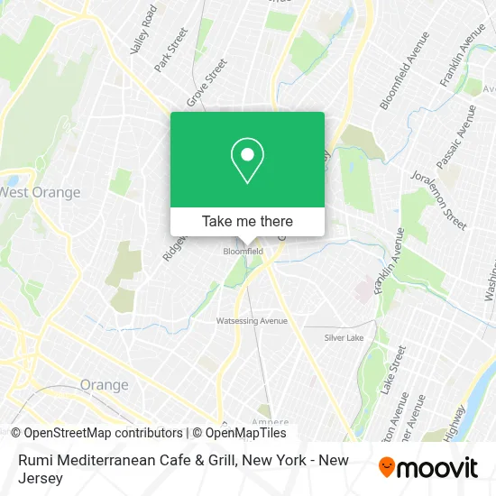 Rumi Mediterranean Cafe & Grill map