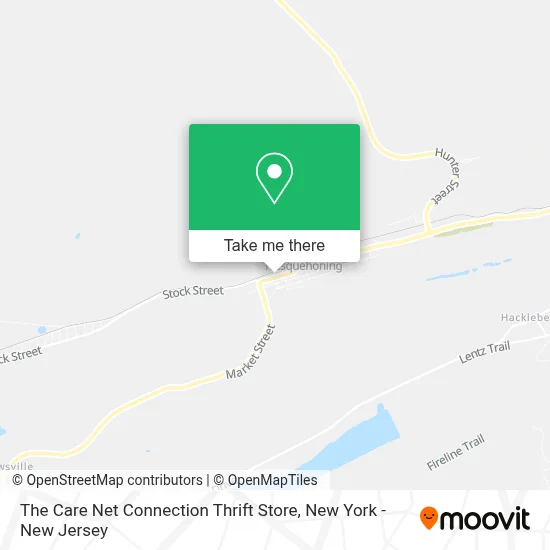 The Care Net Connection Thrift Store map