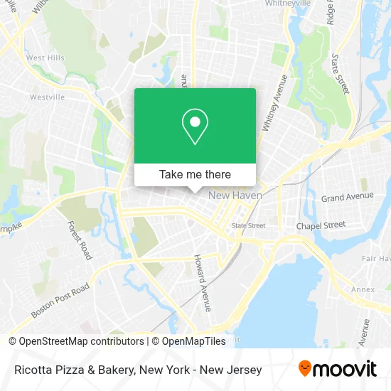 Ricotta Pizza & Bakery map