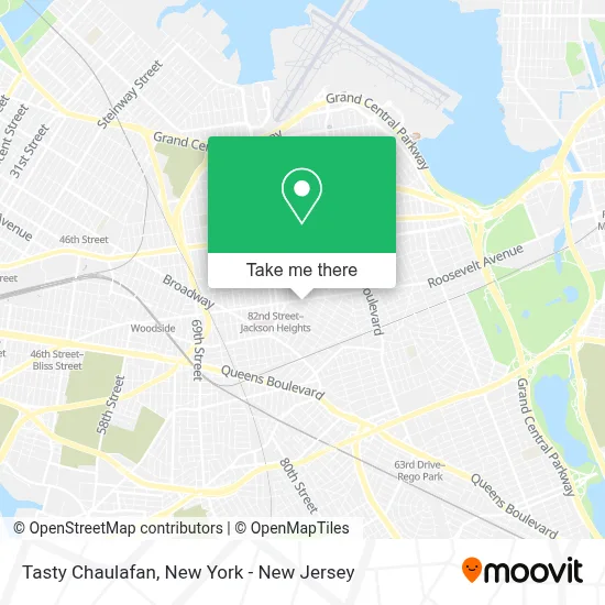 Tasty Chaulafan map