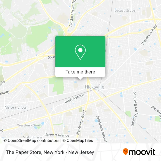 The Paper Store map