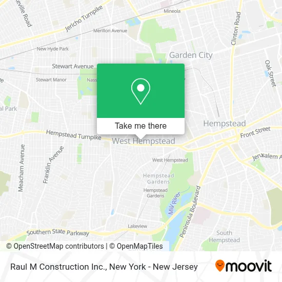Raul M Construction Inc. map