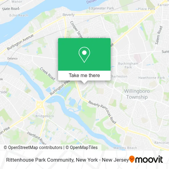 Rittenhouse Park Community map