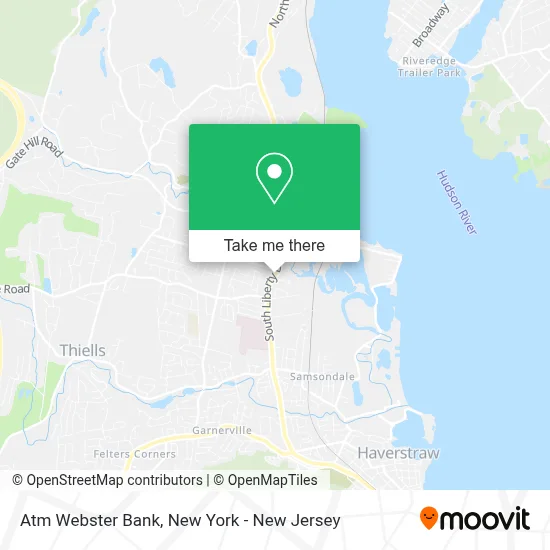 Atm Webster Bank map