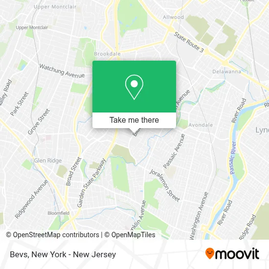 Bevs map