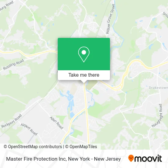 Master Fire Protection Inc map