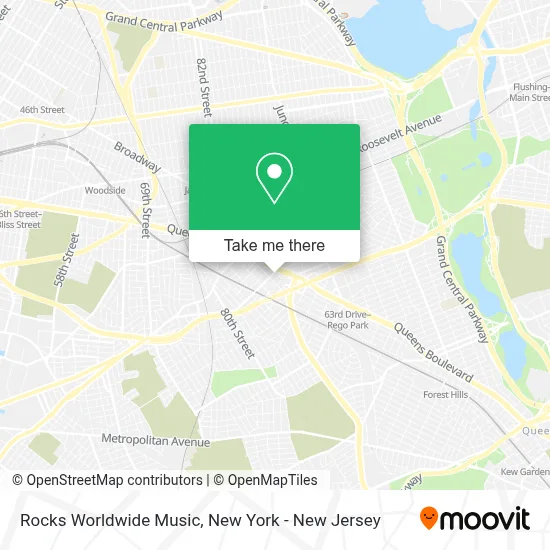 Rocks Worldwide Music map