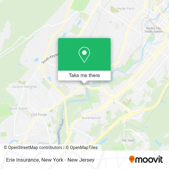 Erie Insurance map