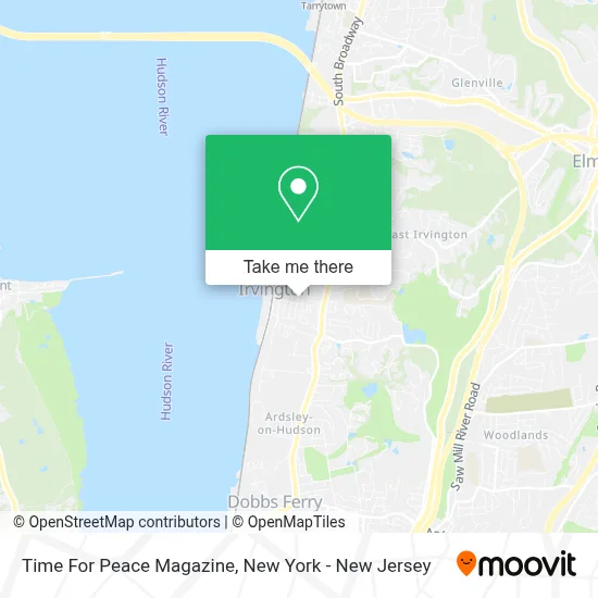 Time For Peace Magazine map